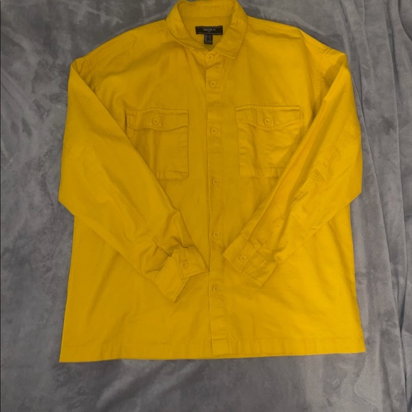 Yellow button down - Picture 3 of 3